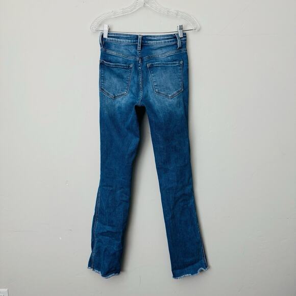 Flying Monkey Distressed Straight Leg Blue Jean Women’s Size 25 - Picture 5 of 8